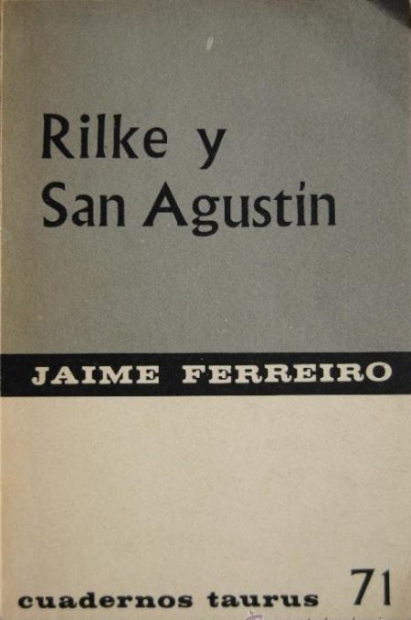 Rilke y San Agustín