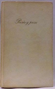 Poesía y prosa